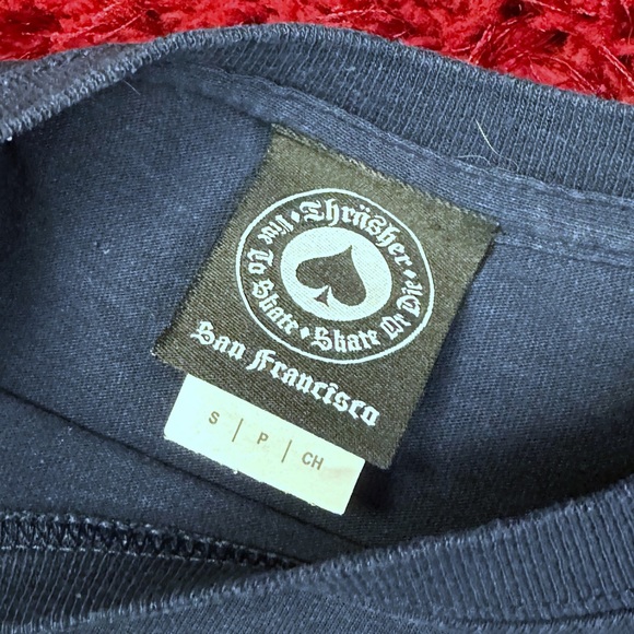 Thrasher Magazine Skate and Destroy Shirt Navy Blue Small Classic Egyptian - Picture 3 of 5